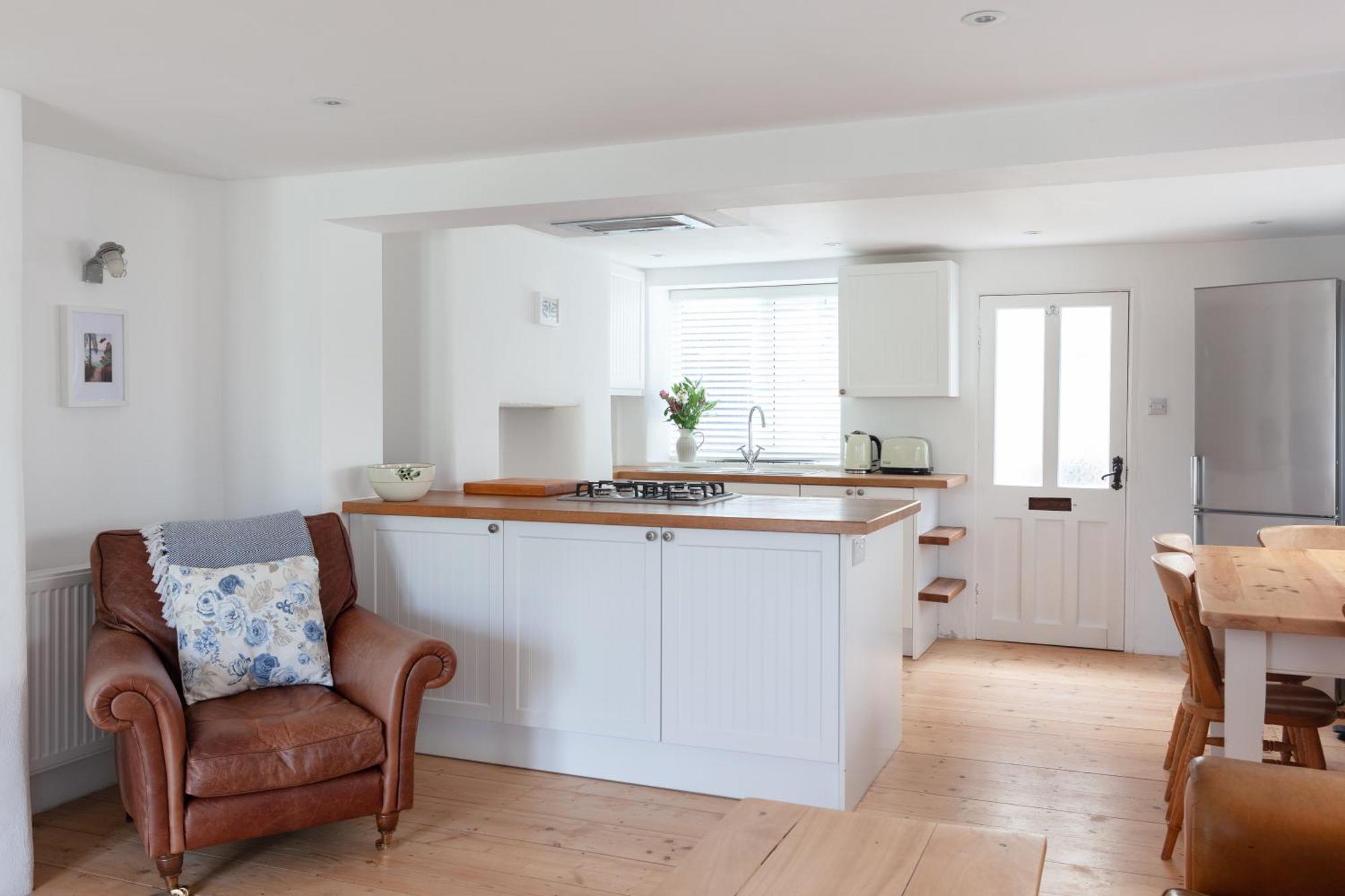 Cosy Beachside Cottage Bigbury 客房 照片