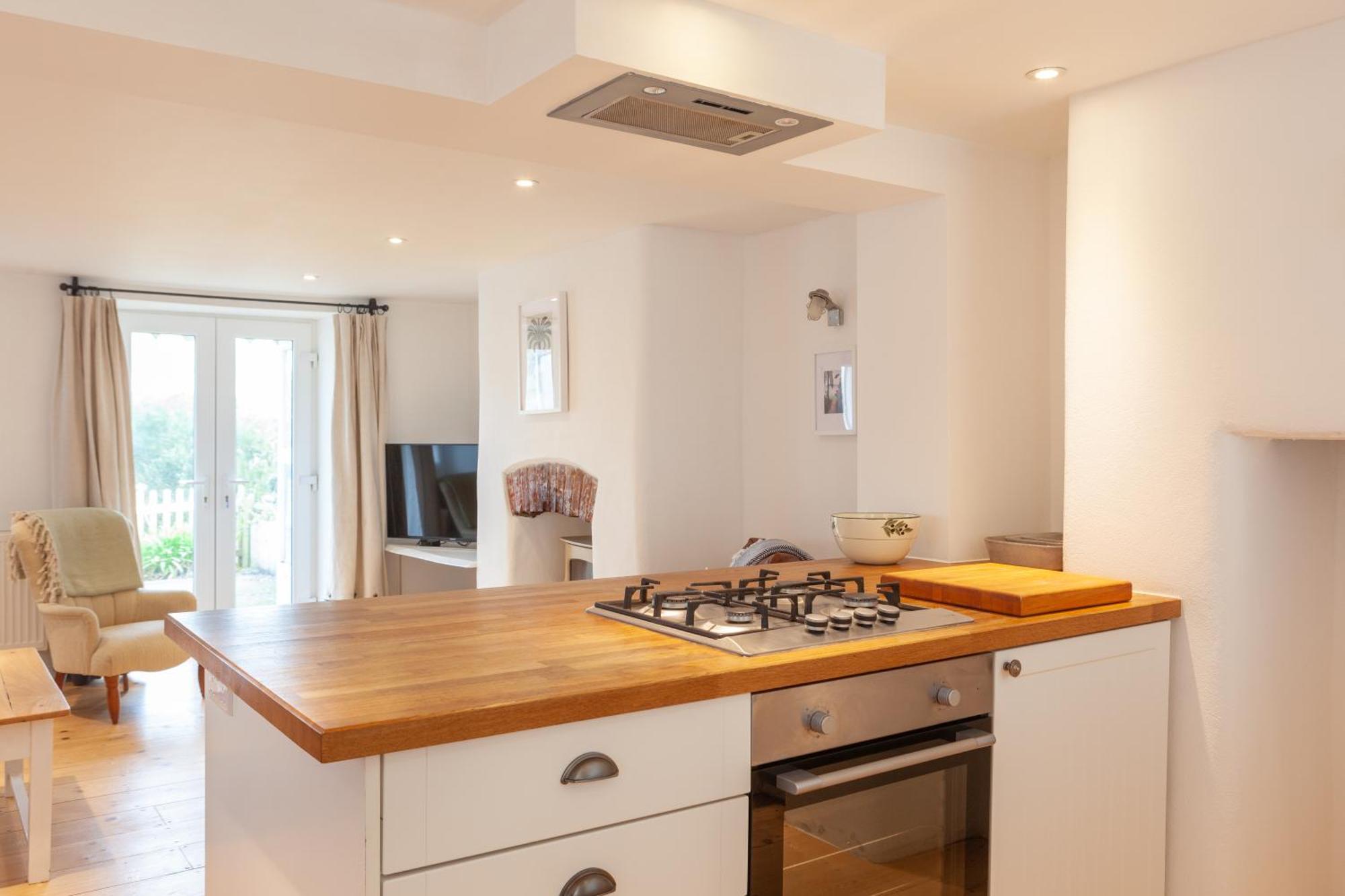 Cosy Beachside Cottage Bigbury 客房 照片
